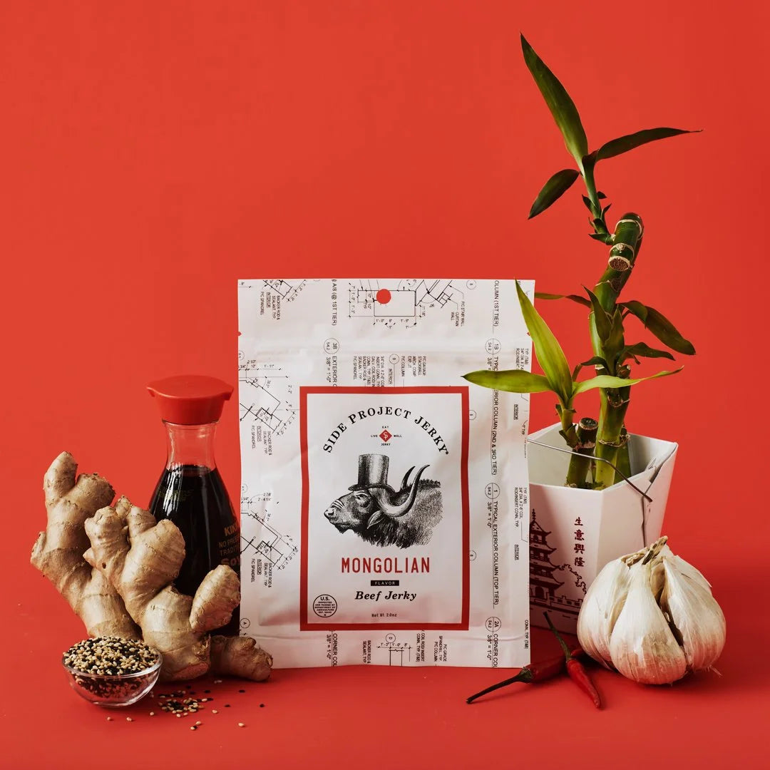 MONGOLIAN FLAVOR JERKY, 2OZ. PACKAGE