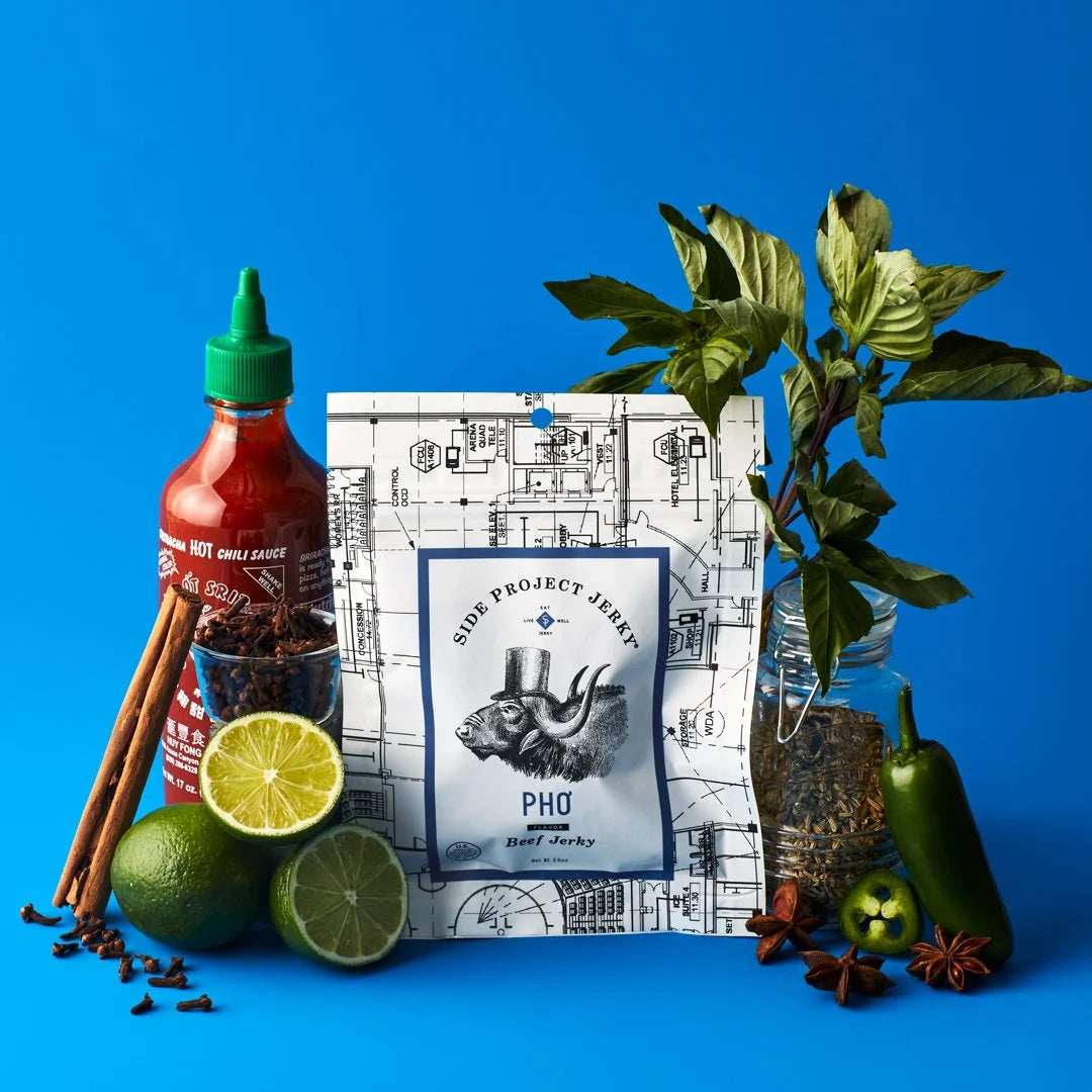 PHO FLAVOR JERKY, 2OZ. PACKAGE