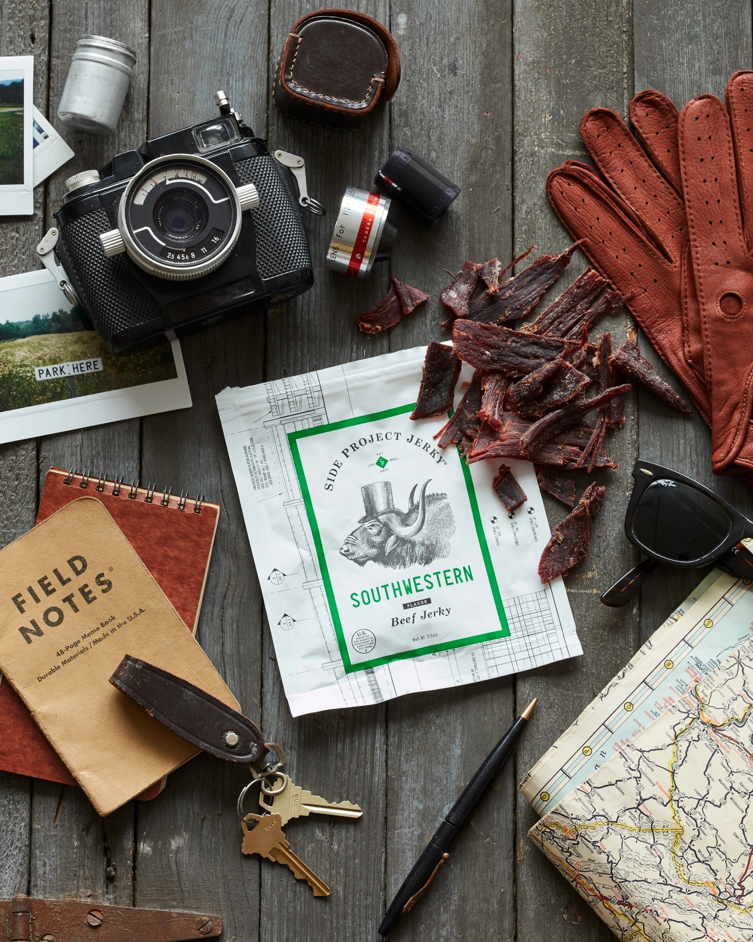 SOUTHWESTERN FLAVOR JERKY, 2OZ. PACKAGE