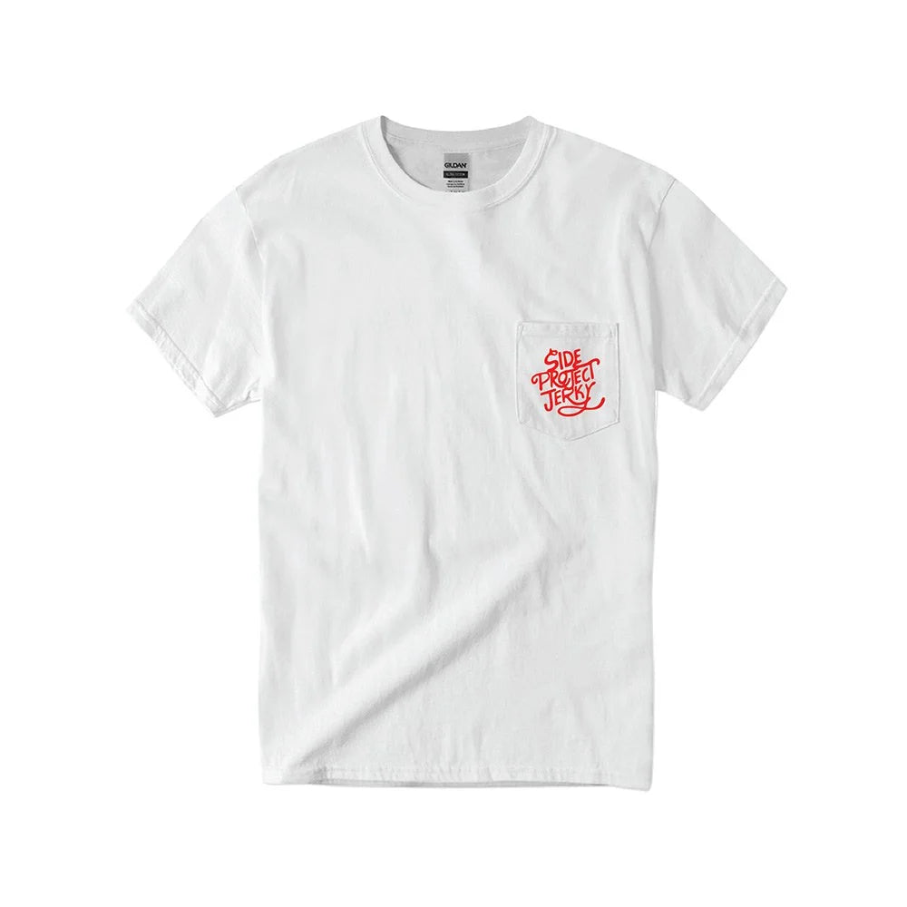 Side Project Jerky Chews Wisely Tee Shirt