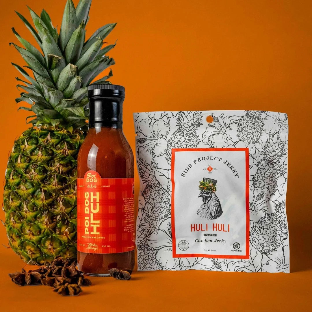 HULI HULI CHICKEN FLAVOR JERKY,  2OZ. PACKAGE